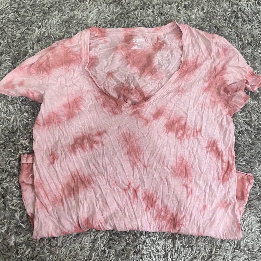 Victoria secret PINK tie dye shirt